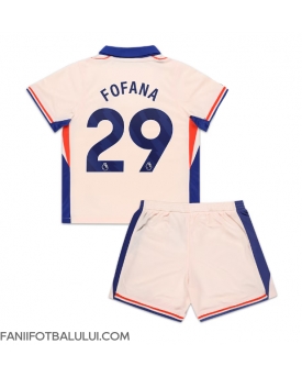 Chelsea Wesley Fofana #29 Echipament de Fotbal Replică 2024-25 Copii Deplasare (+ Șorturi)